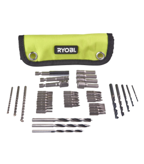 Estuche de nylon de 40 piezas para taladrar y atornillar - Ribot24fpm