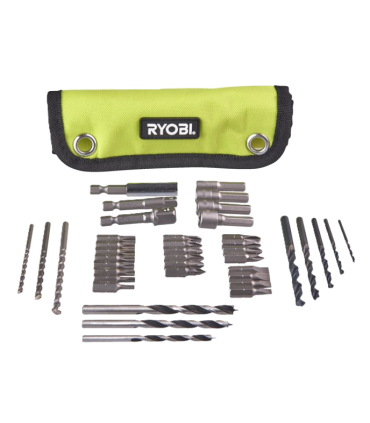 Estuche de nylon de 40 piezas para taladrar y atornillar - Ribot24fpm