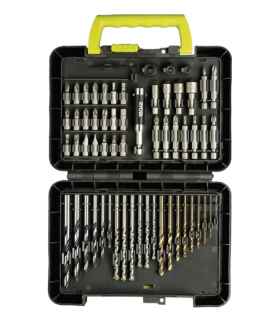 Estuche con 60 piezas para taladrar y atornillar - Ribot24fpm
