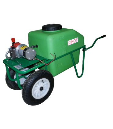 Pulverizador a carretilla con motor eléctrico 100 litros - Ribot24FPM
