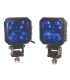 Focos de trabajo LED 9W 1000 LM azul - Ribot24FPM