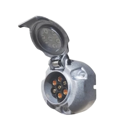 Base clavija 7 pines aluminio - Ribot24FPM