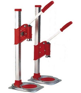 Chapadora taponadora de columna con casquillo para tapones de corona