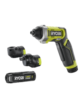 Atornillador con dos cabezales 4V USB Lithium™ RYOBI - Ribot24fpm
