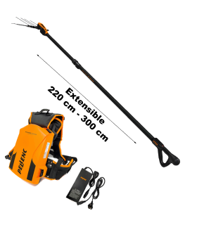 Vareador POWER 48 (extensible) + cabezal solo +batería M+ - Ribot24FPM
